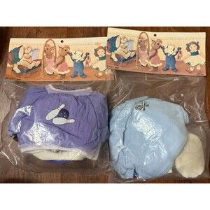 Baby Doll Clothes 2 Vintage Outfits 1993 Bowling Tennis New Unused